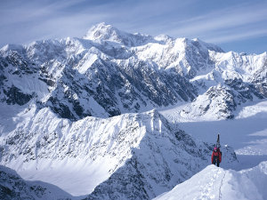 Guiding in the Alaska Range