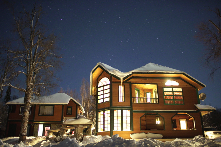 Mountain House outside deck